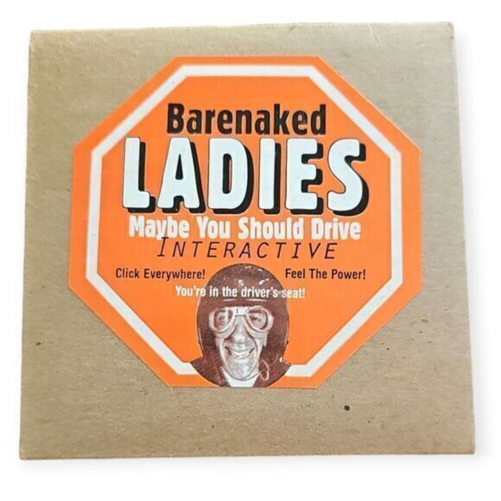 BARENAKED LADIES Maybe You‎ Should Drive [1994 US Promotional Only Floppy Disc]